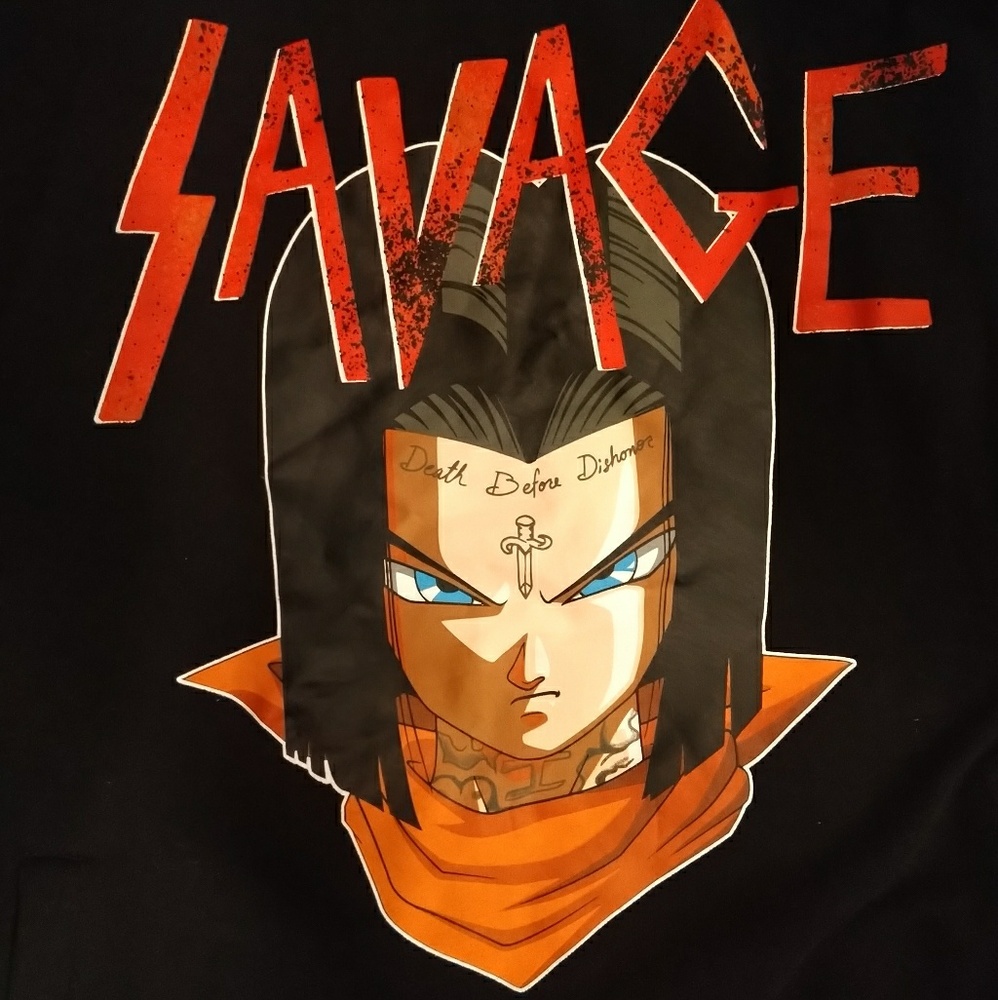 ANDROID 17 SAVAGE HOODIE
